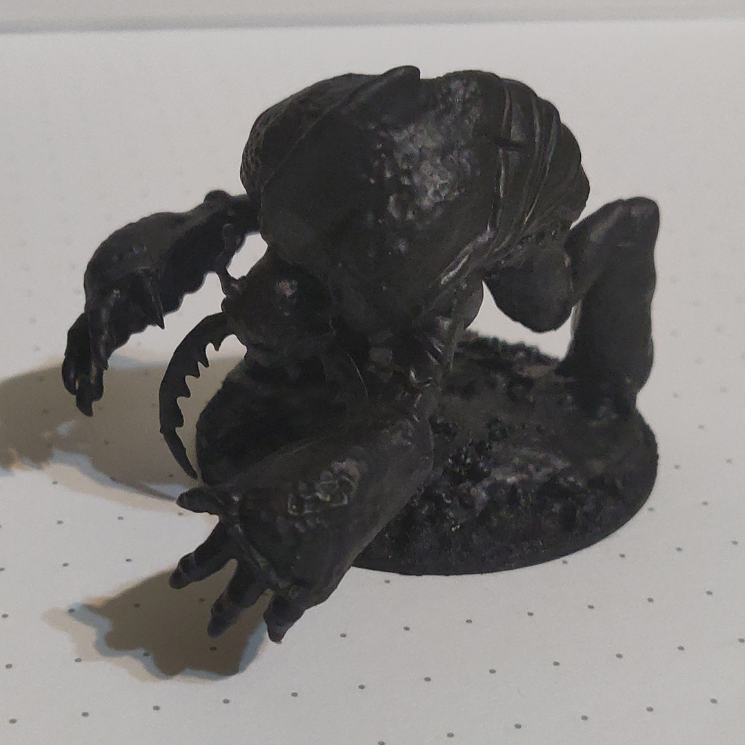 Assembled, based and primed